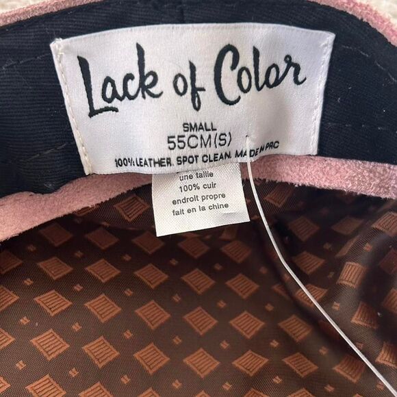 Lack of Color Lola Pink Suede Newsboy Cap Coquette Slouch Hat (small / 55cm) - Picture 5 of 8